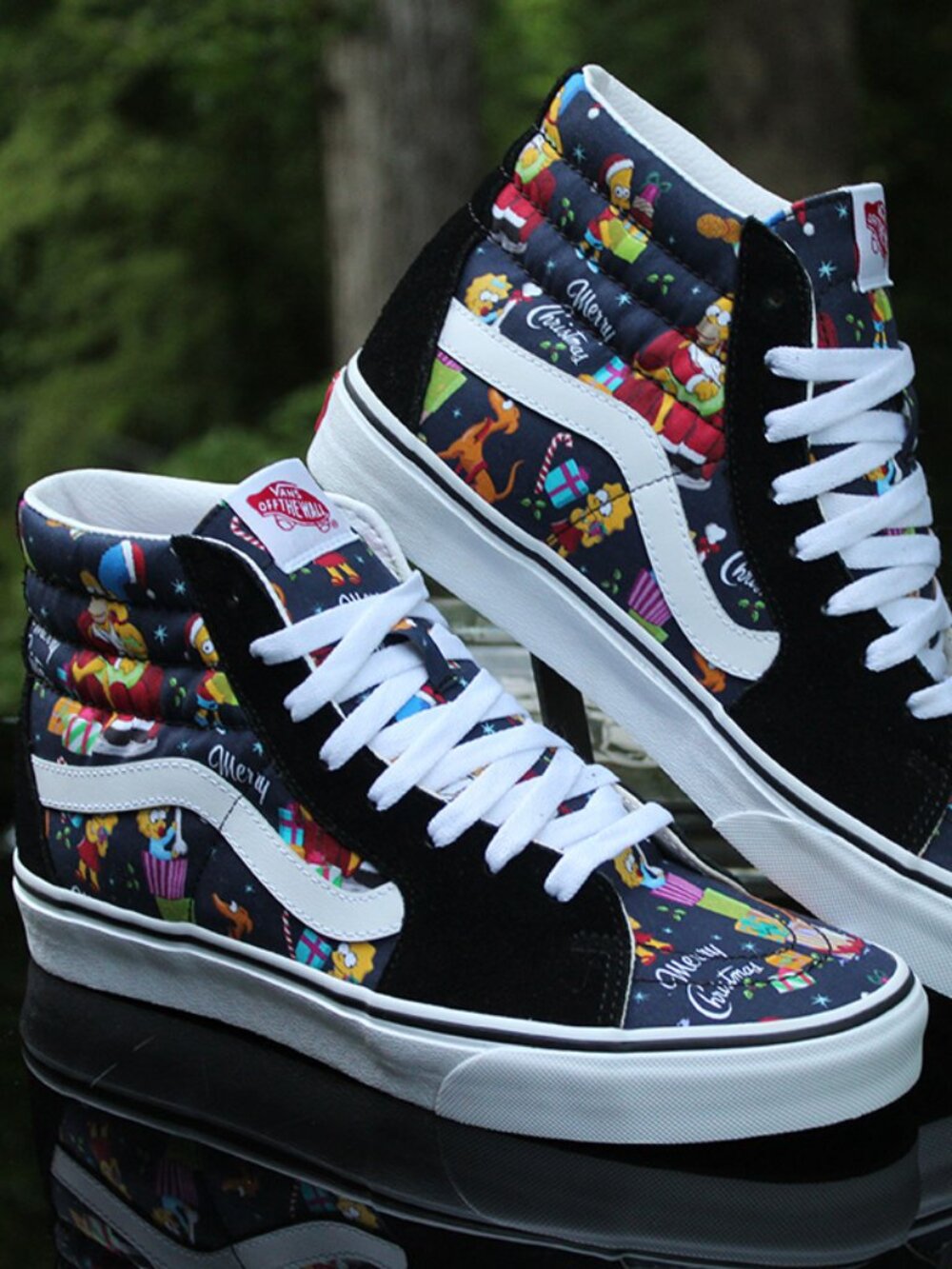 Vans Sk8-Hi x The Simpsons Christmas